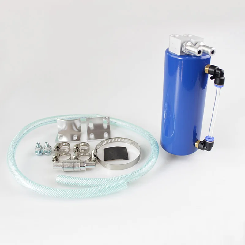 RASTP-350ML круглый алюминиевый маслоуловитель БАК резервуар турбо для автомобильного двигателя маслоуловитель БАК RS-OCC006