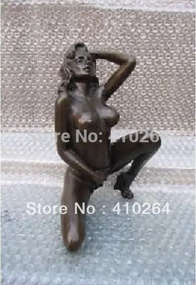 Эротическая Обнаженная женщина Бронзовая статуя скульптура женщины|sculpture