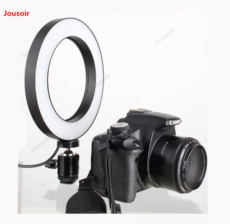 Кольцевой светильник светодиодный камера лампа Фотофон для свадебной