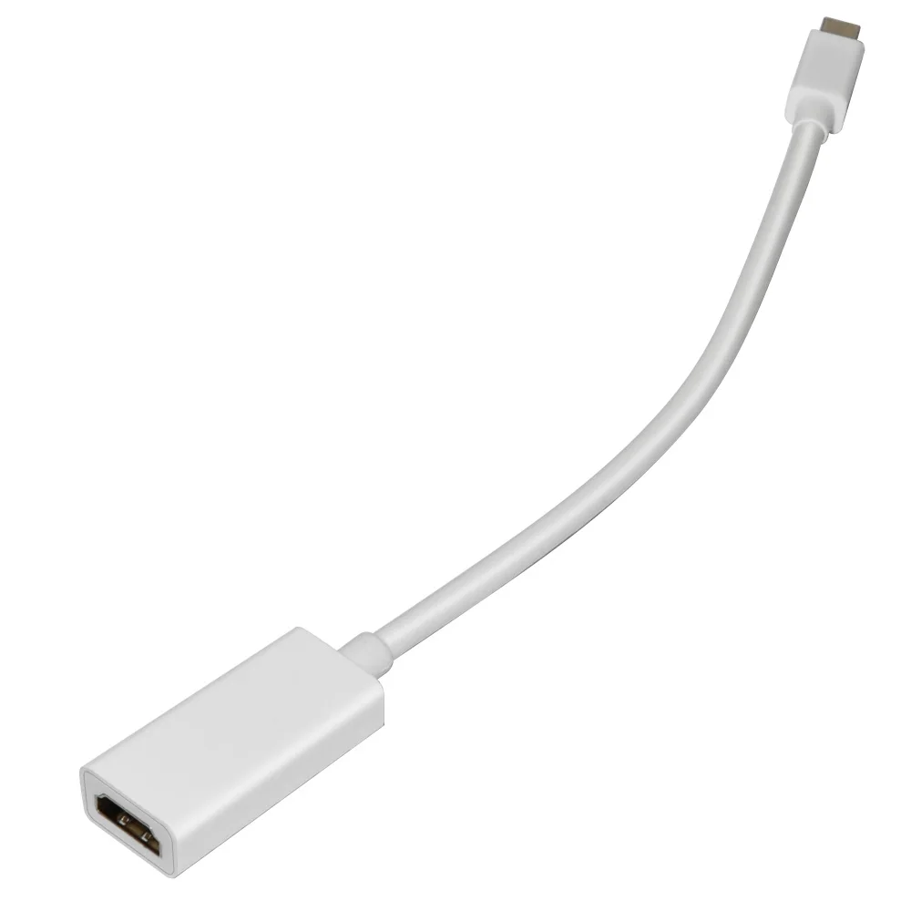 Кабель DeepFox Mini Display Port Thunderbolt DP Для HDMI для Apple Macbook Pro Air Microsoft surface book pro|Компьютерные