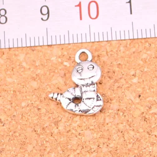 109 шт античные посеребренные зодиака змеи амулеты Diy ручные ювелирные изделия