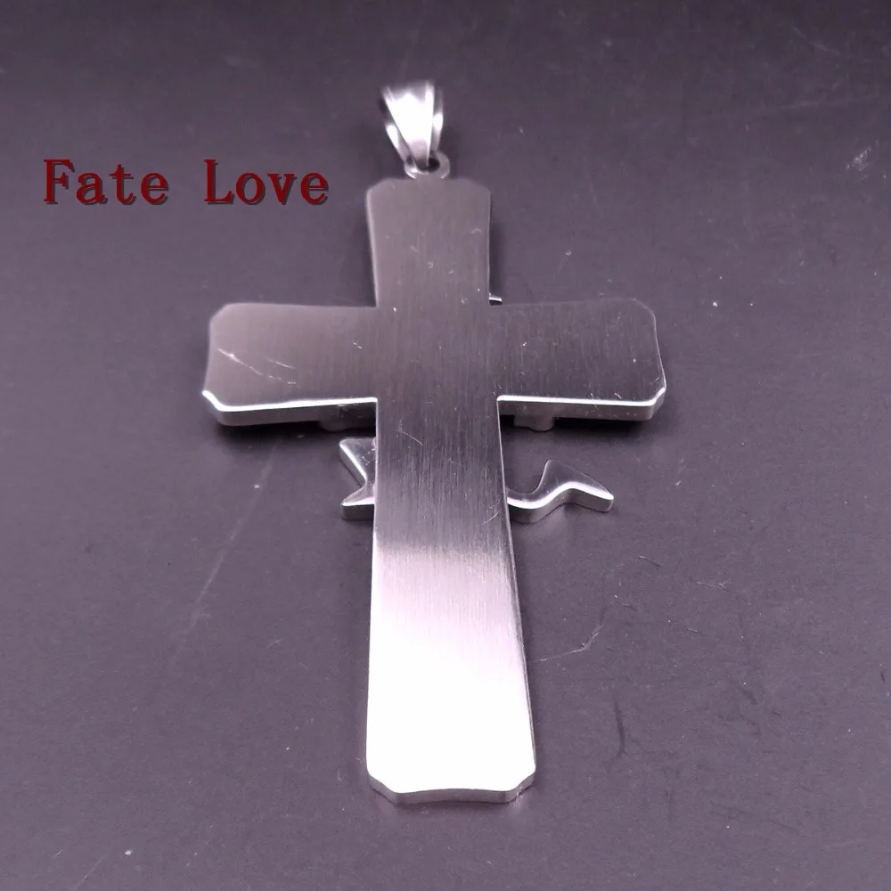 Ювелирное изделие Fate Love большой крест очаровательный топор мужской кулон