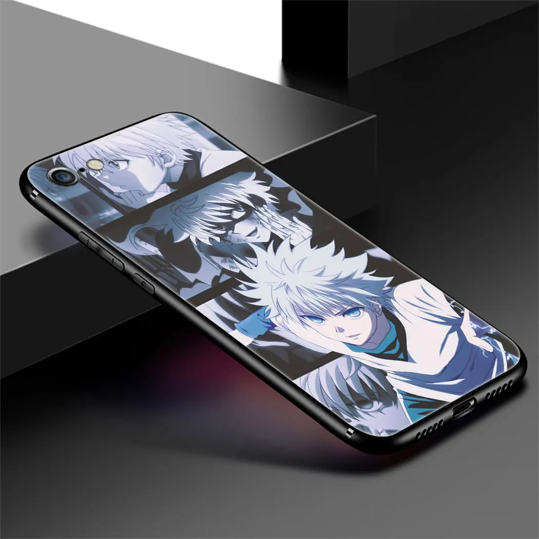 Мягкий чехол IYICAO Killua для iPhone XR X XS Max 6 S 7 8 Plus 5 5S SE |