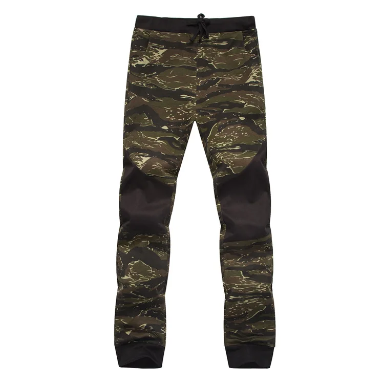 M-2XL 2018 Для мужчин с Jogger осенние узкие штаны-шаровары военный камуфляж брюки