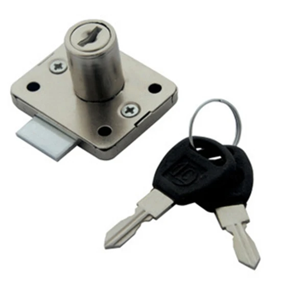 EWS цилиндрическая форма Серебрянного цвета Deadbolt замок ящика 2 ключа для