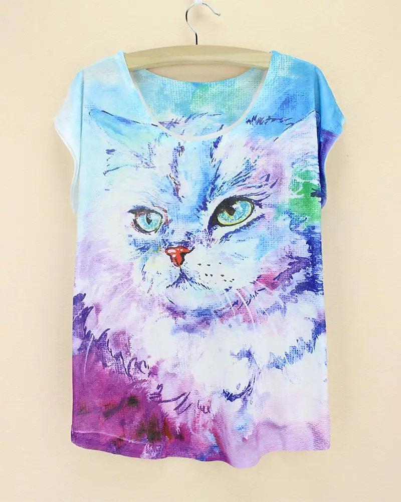 Зеленая летняя футболка с коротким рукавом красивый дизайн camisas mujer большие