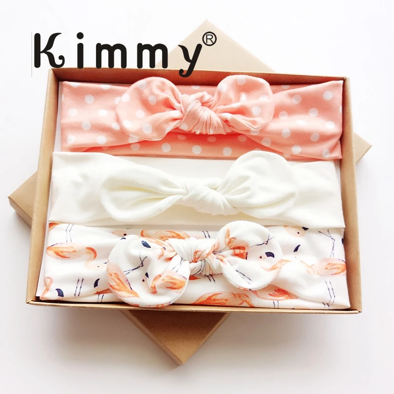 10 комплектов хлопковая повязка на голову аксессуары для волос галстук бабочка из