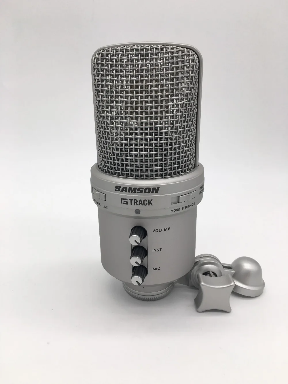SAMSON G Track/GTrack USB конденсаторный микрофон со встроенной звуковой картой и микшером для подкастера/обучающего устройства