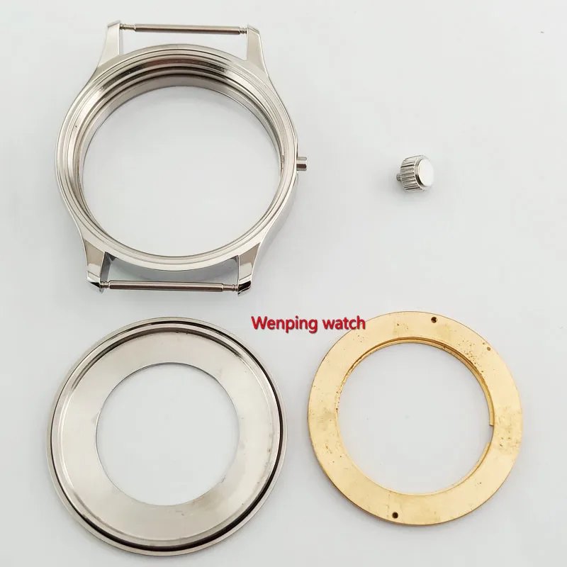 P801 42 мм часы с сапфировым стеклом подходят для ETA 2836 Miyota 8215 821A механизм | Наручные
