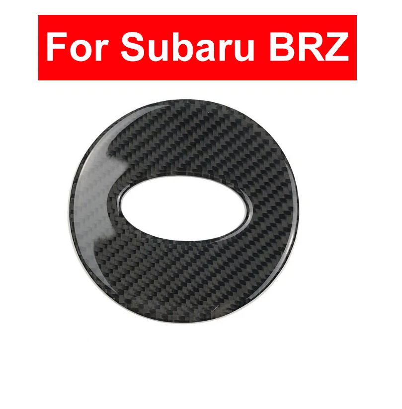 Автомобильная декоративная накладка на руль из углеродного волокна для Subaru BRZ 13-17