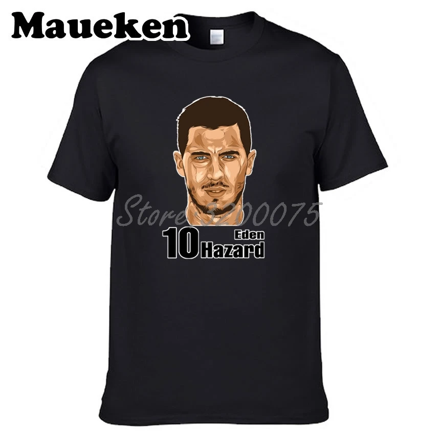 Мужская футболка с коротким рукавом Eden Hazard 10 Belgium Chelseaes The core W0216003 | одежда