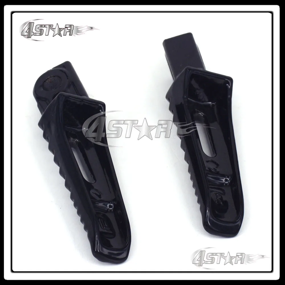 Сплав Черный сзади пассажирских подножки педали и штатив кронштейны крепление