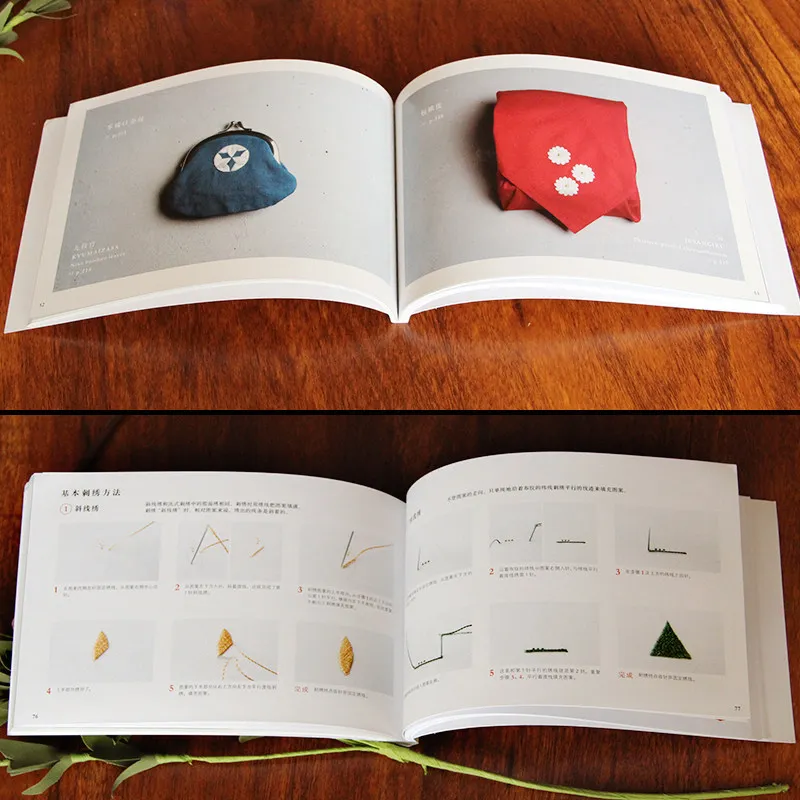 Фото Naoko Asaga работает маленький узор Японская книга-вышивка DIY изысканный узор вышивка техника учебник книга №3