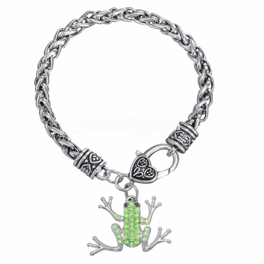 Очаровательные зеленые кристаллы на заказ маленькие бриллианты застежка в форме