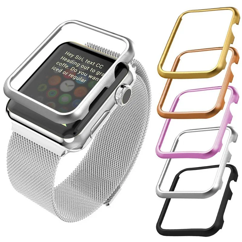 Аксессуары для наручных часов чехол из алюминия Apple Watch Band 42 44 40 38 мм iwatch series 4 3 2 1