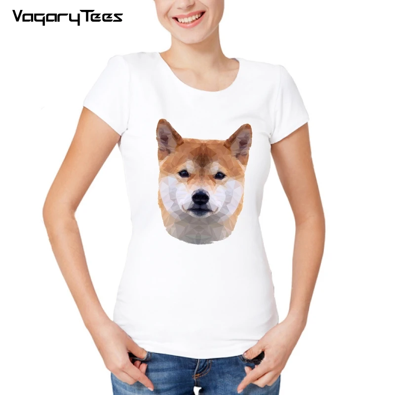 Shiba Inu футболка для женщин короткий рукав милая собака Dab Dance футболка Даббинг хип-хоп поза футболка harakuju дизайн топы тройники