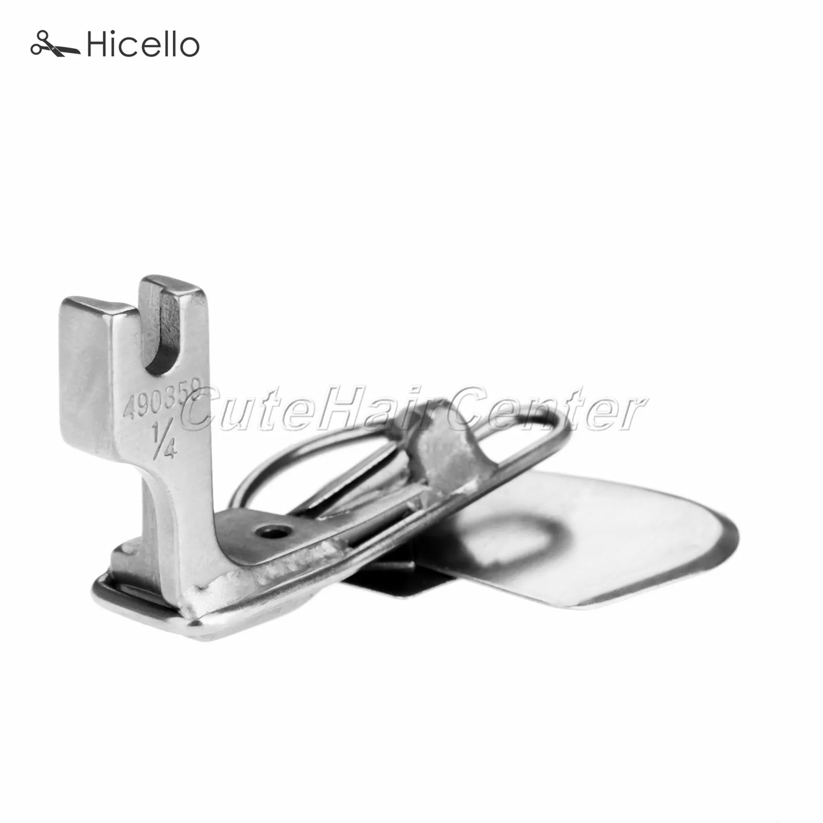 490359 Промышленная швейная машина Hemmer прижимная 3/16 1/4 двухслойная пружинная стальная фурнитура Hicello - Цвет: 6.4mm