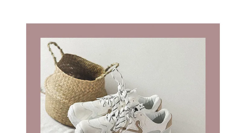 Zapatos de mujer; Повседневная Белая обувь; женские модные брендовые кроссовки; chaussure; сезон осень; женская обувь на платформе; обувь в стиле пэчворк