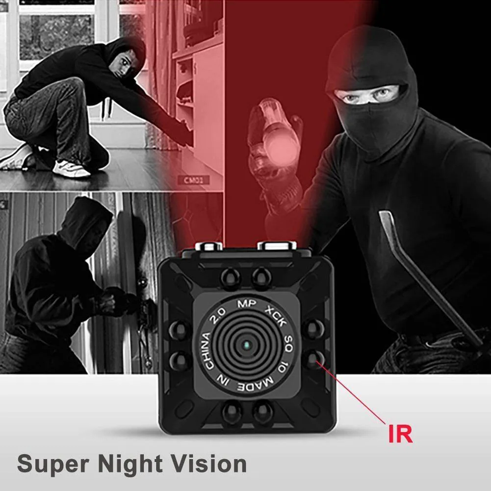 Портативная мини камера DV DC DVR ИК Ночное Видение 1080P видеокамера GDeals|Компактные