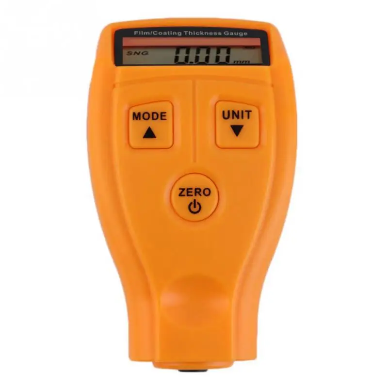 Ручной GM200 толщины краски цифровой толщиномер краски автомобиля ing Meter - Цвет: Orange