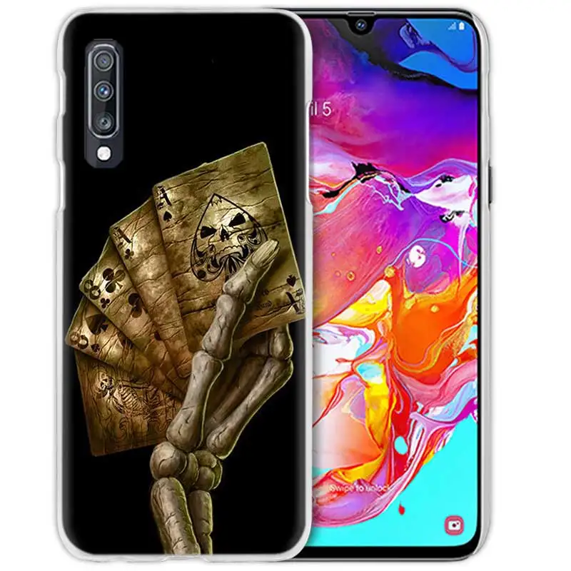 01 Покер "," джокер "Harley чехол для samsung Galaxy A50 A70 A20e A40 A30 A20 A10 A8 A6 плюс A9 A7 жесткий прозрачный поликарбонатный чехол для телефона Coque - Цвет: 01