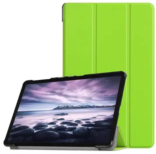 pro12.9-green Умный Магнитный чехол для нового iPad Pro, 11 дюймов,, ультратонкий противоударный чехол из искусственной кожи с тройной подставкой для iPad Pro 12,9 - Цвет: pro12.9-green