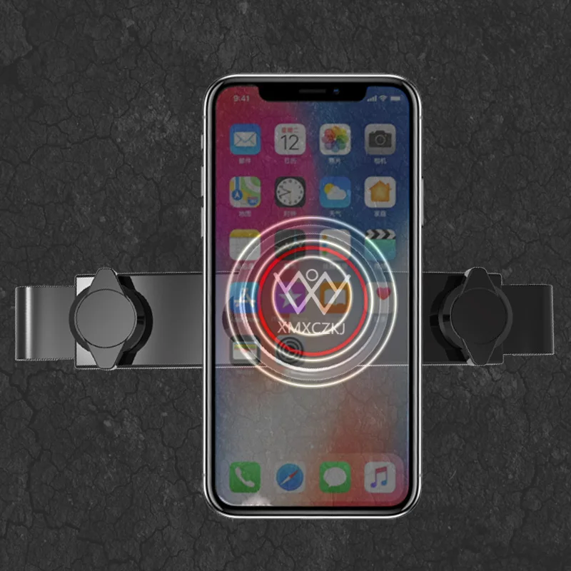 XMXCZKJ автомобильный Органайзер на спинку сиденья для iPhone 8X7 S смартфон планшет магнитный держатель-крепление мобильный телефон Универсальный 360