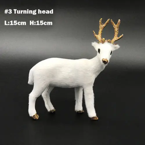 

Deer Figure Christmas Doll White-tailed Reindeer Home Party Decoration Xmas Hot