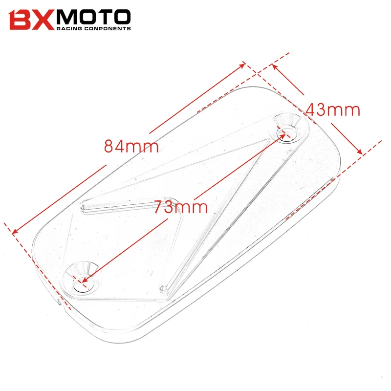Передняя Крышка Резервуара жидкости для мотоцикла CNC Honda CB 400 SF CBF600 S CBR600F CBR 600 RR Hornet