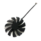 RX560 RX550 GPU альтернативный кулер вентилятор для MSI RX-560-AERO-ITX RX-550-AERO-ITX охлаждение видеокарты