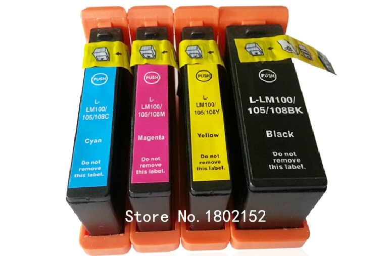 Чернильный картридж для Lexmark S305 чернильный 100 100XL S308 S405 S408 S505 S508 S605 S608|ink cartridge|ink