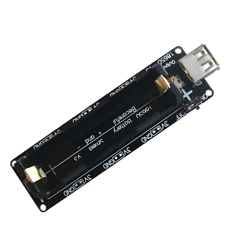1 шт. 18650 Держатель батареи V3 макетная плата совместим с пирог raspberry PI 3 Защита от