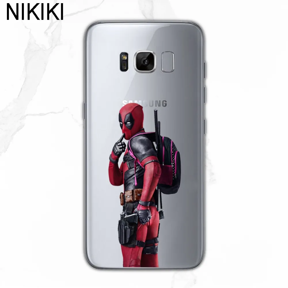 Мягкий силиконовый чехол ciciber Marvel Deadpool Riding Unicorn Для Samsung Galaxy S8 S10 S9 Plus S7 S6 Edge A5 A3 A7 2017