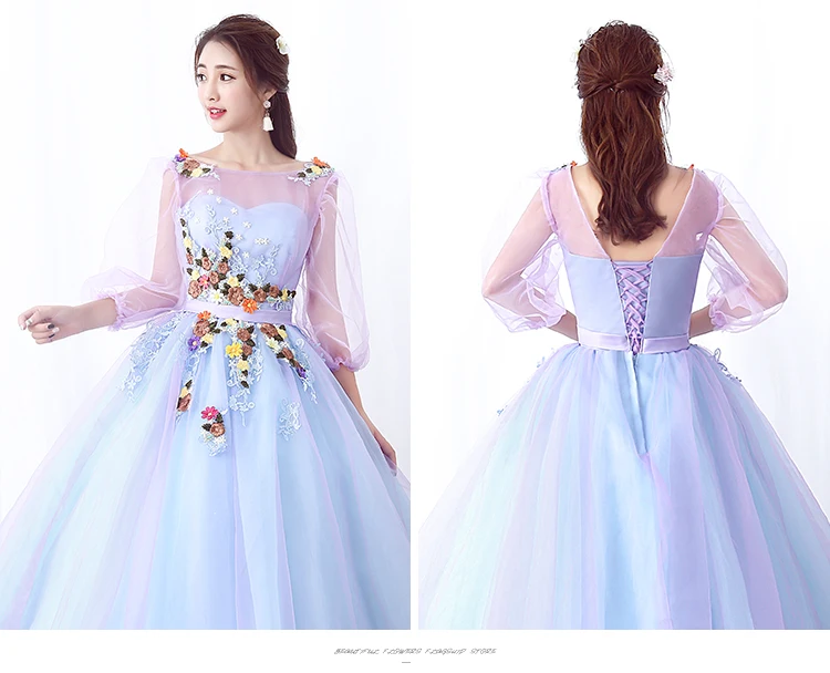 New sweat lady girl women princess bridesmaid banquet party ball prom dress gown