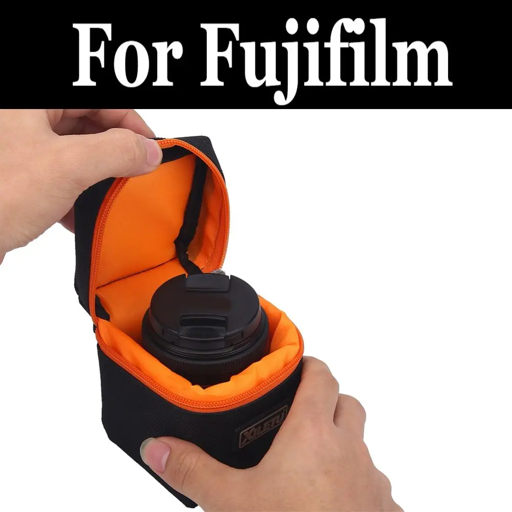 Мягкая беззеркальная сумка для объектива камеры защитный чехол fujifilm XQ1 XQ2 X S1 T1 IR T10