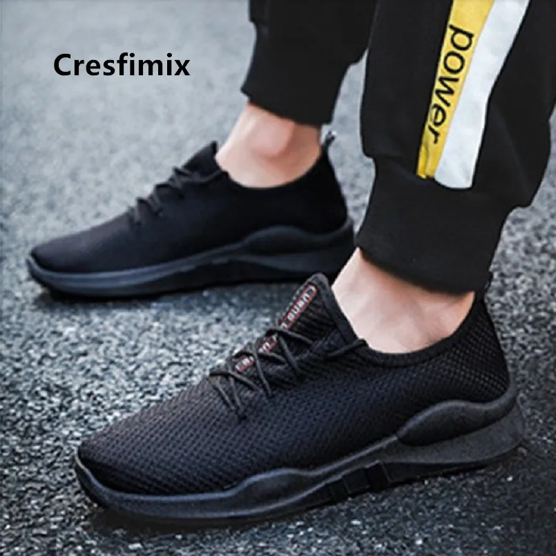 Cresfimix Мужская модная дизайнерская Удобная весенняя обувь на шнуровке мужская