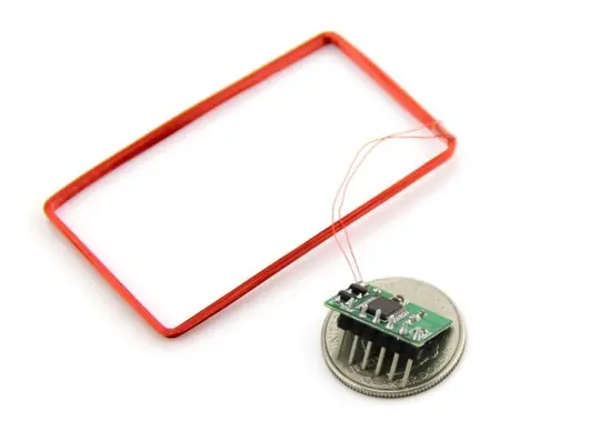 Mini 125Khz RFID Module - Pre-Soldered Antenna winder | Электроника