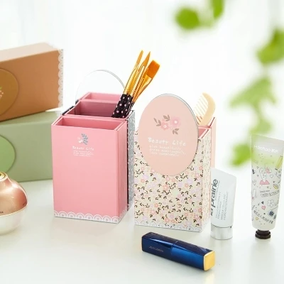 

Creative Simple Multi-function Paper pencil case Pen container free shipping