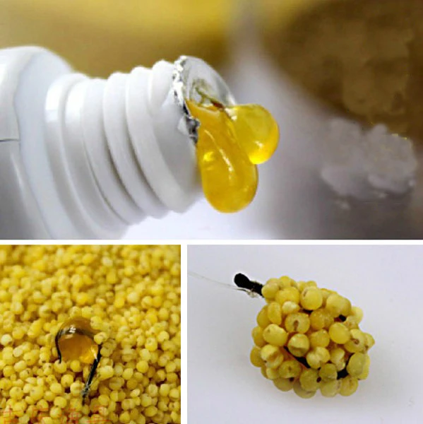 1X Tubes of 40g Esca Viscose Fishing Lure Gluey Bait Glue Carp Tool Free shipping | Lures