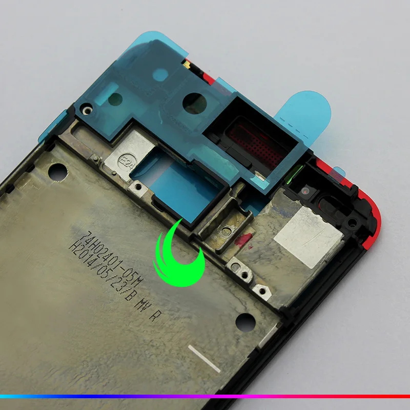 Новый оригинальный корпус для HTC One M7 801e 801n 801s с клейкой рамкой сменные