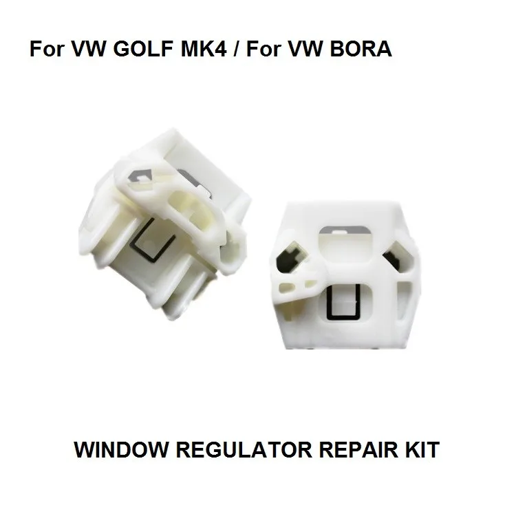 WINDOW REGULATOR COMPLETE KIT SET For VW MK4 GOLF BORA WINDOW REGULATOR REPAIR KIT FRONT-RIGHT WINDOW REGULATPR CLIP 1997-2006