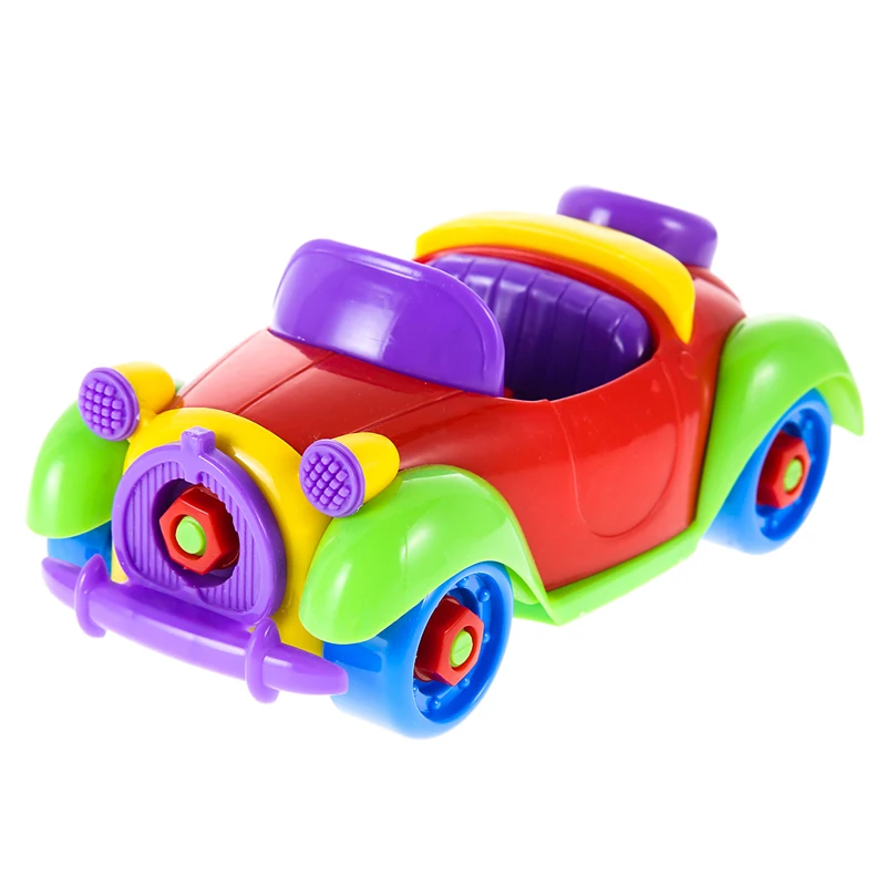 

In Stock Hot Funny Baby Kid Colorful Car Airplane Puzzle Assembly Early Educational Toy Kids Toys For Children's Gift