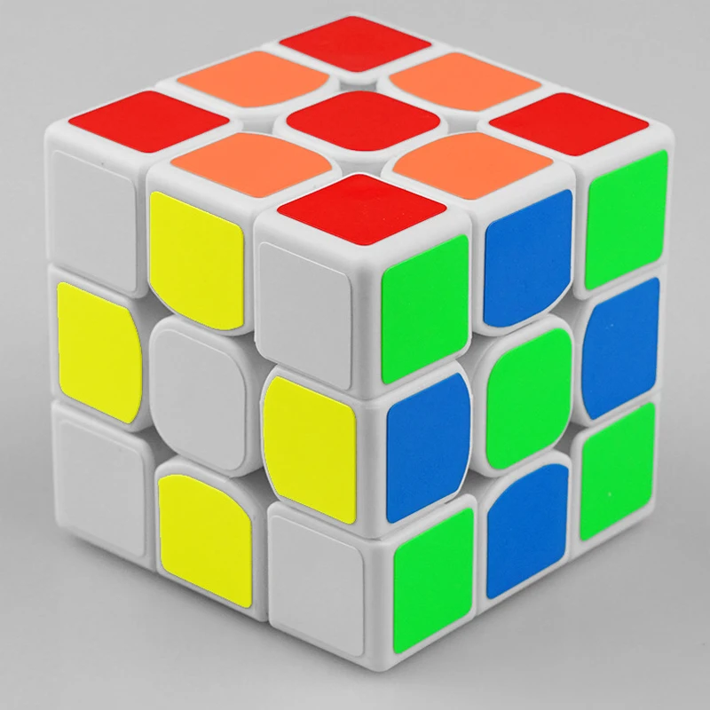 Оригинальные головоломки быстрые магические кубики 3x3x3 ПВХ стикер