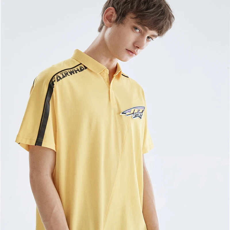 Mark Fairwhale 2019 новое лето мужчины Повседневный Спортивный нерегулярный рукав Кубок