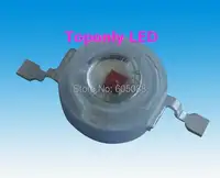 Epileds chips High Quality 3w high power led diodes lamp 30-40lm 660nm red color ideal lighting for Aquariums and plant growing