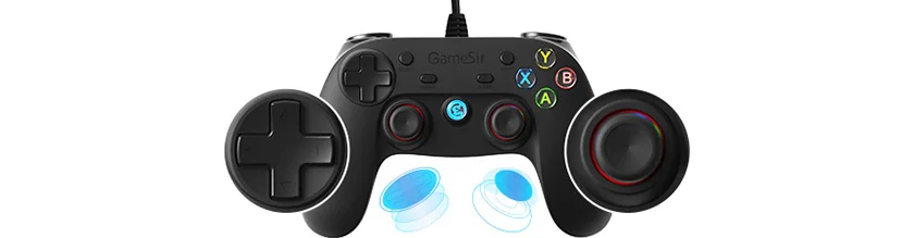 Gamesir G3w проводной геймпад контроллер двойной вибрации контроллер для Android смартфон для ТВ коробка для Windows PC дополнительный держатель