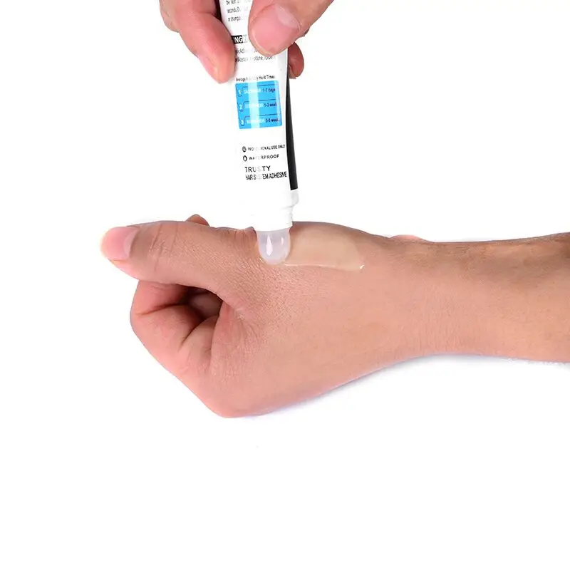 NET0.7 FL OZ(20 мл) приятный для кожи дизайн верный Прозрачный Мягкий Бонд поли& кружевная Система s Профессиональная система для волос клеи