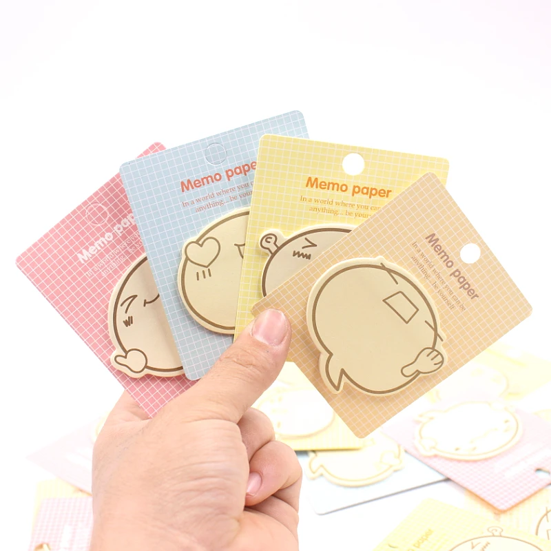 Jonvon Satone 40 pcs Cartoon Stickers Children Cute Kawaii Paper Notes Creative Notes Gifts Korean Stationery Office Supplies