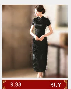 Плюс Размеры искусственный шелк Cheongsam Длинные платья Вечеринка синий печать улучшенное платье Чонсам Ципао платье Orientale XXXL 4XL XXL
