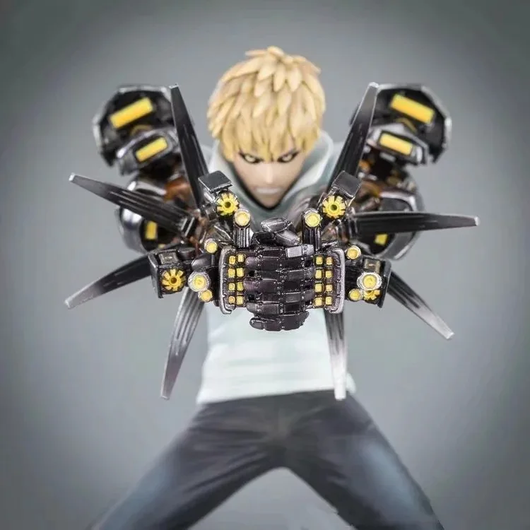 Экшн-фигурки героев Аниме ONE PUNCH MAN Genos из ПВХ коллекционные модели детские игрушки